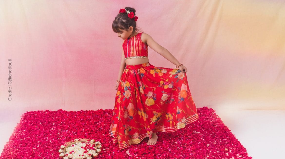 Girls’ Lehenga Choli