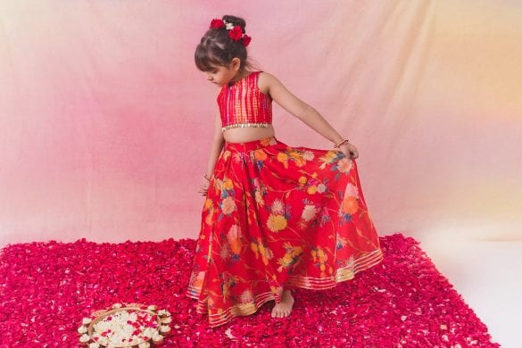 Girls’ Lehenga Choli