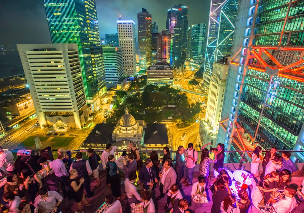 Winter Party Dresses Made for Hong Kong’s Hottest Night-Out Spots 8 Rooftop parties in Hong Kong
