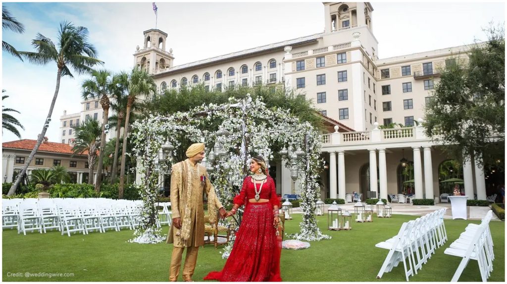 Seaside Splendor: How The Breakers, Palm Beach Sets the Stage for Dreamy Indian Weddings 1 Indian wedding at The Breakers