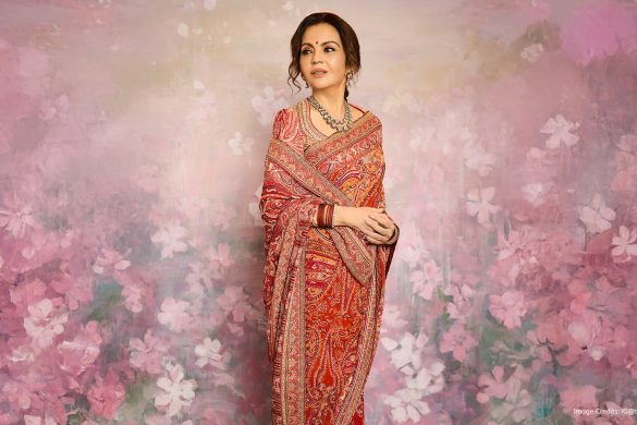 Nita Ambani in saree