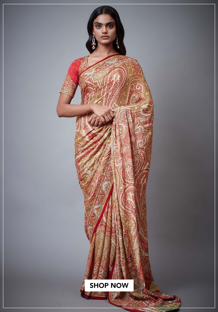 Tarun Tahiliani saree
