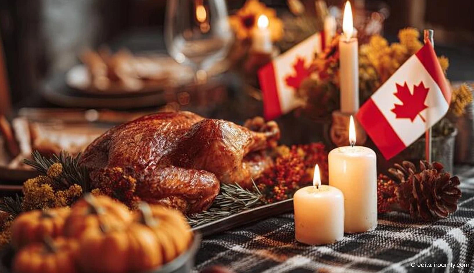 Thanksgiving dinner in Ontario