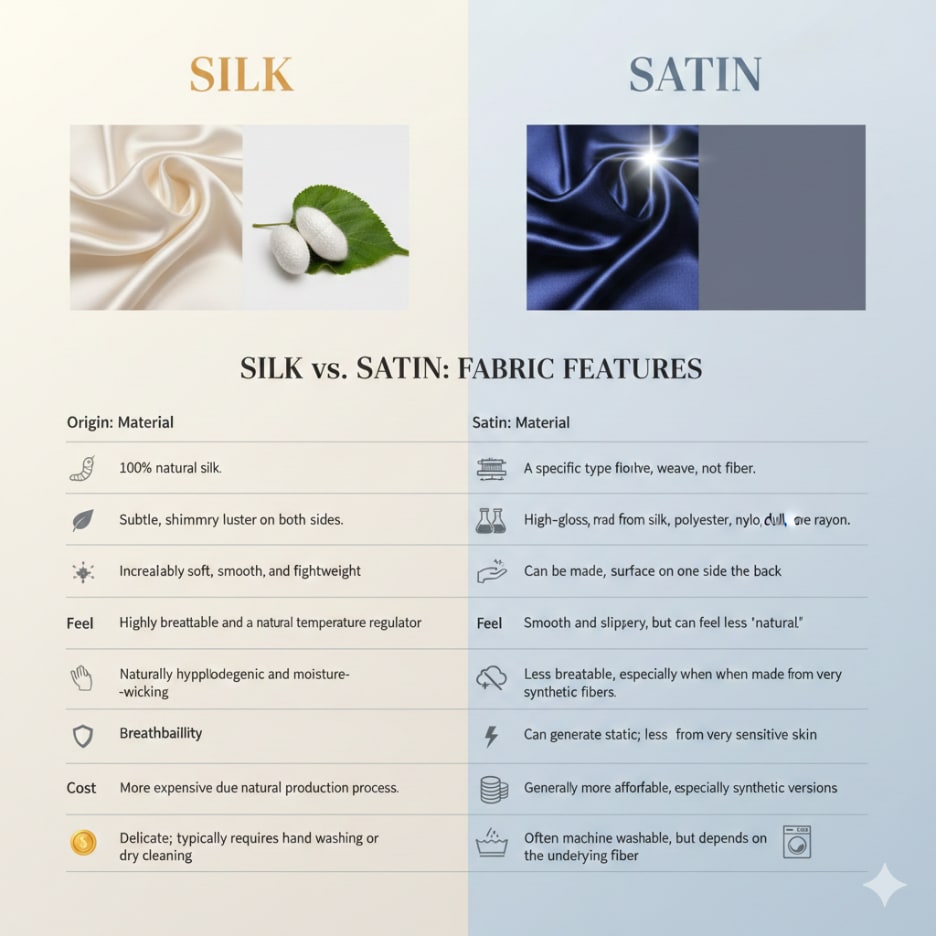 Silk vs Satin: What’s the Real Difference? 