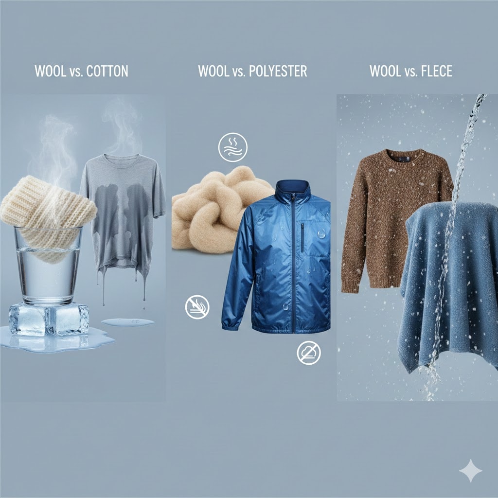 Wool vs. Other Winter Fabrics