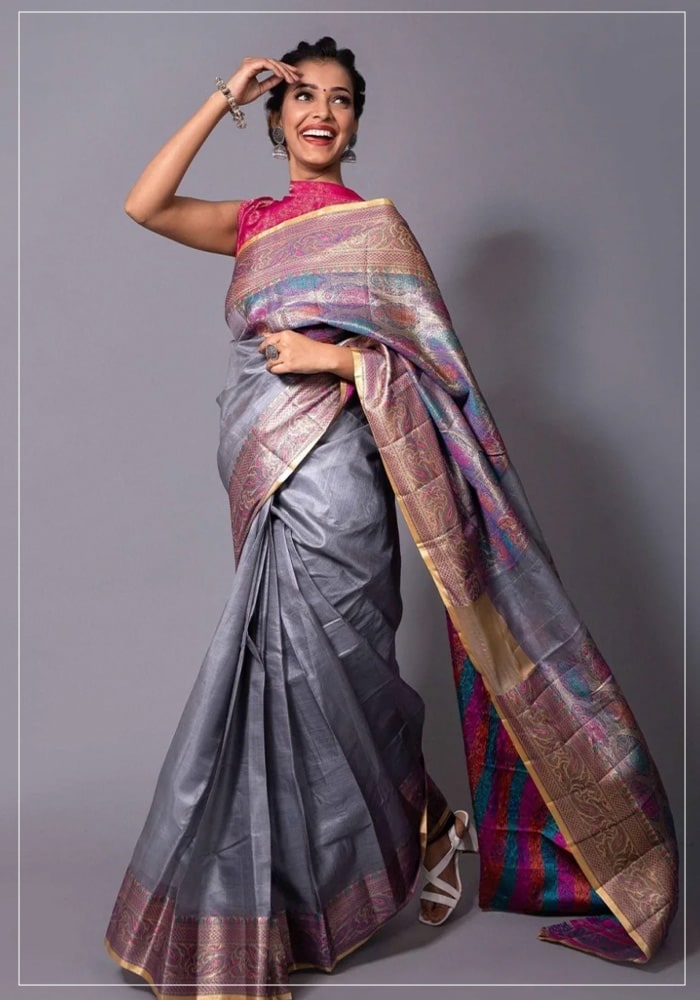 Muga Silk Saree - Assam