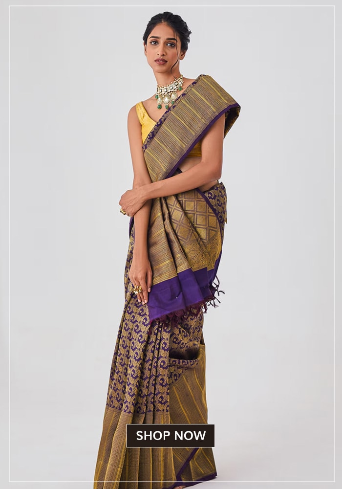 Kanjeevaram Silk Saree - Tamil Nadu
