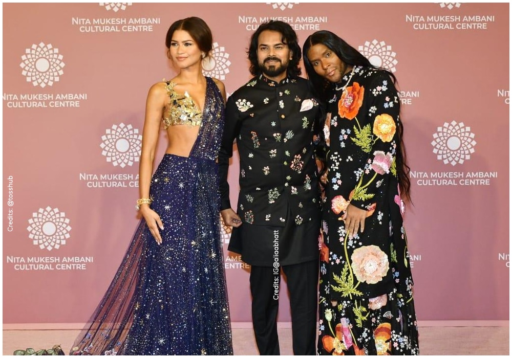 Rahul Mishra and Zendaya