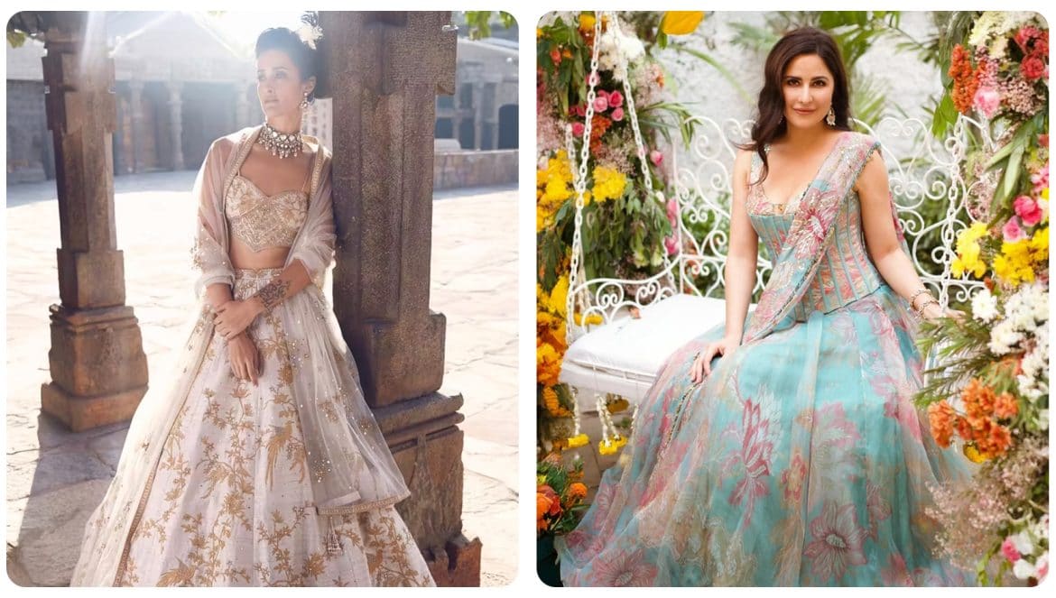 corset lehenga for body type