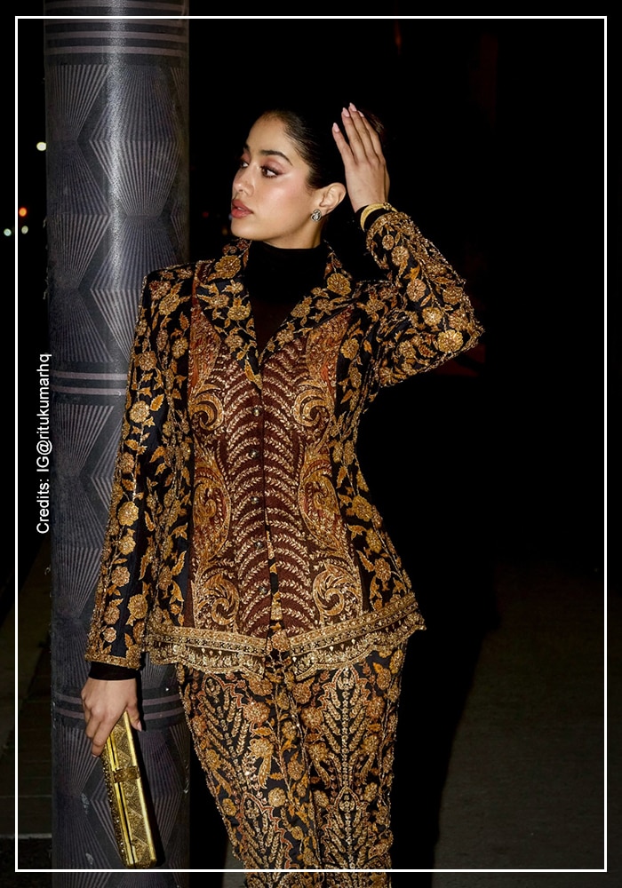 Janhvi Kapoor in Ritu Kumar
