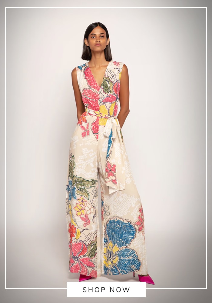 Printed jumpsuit