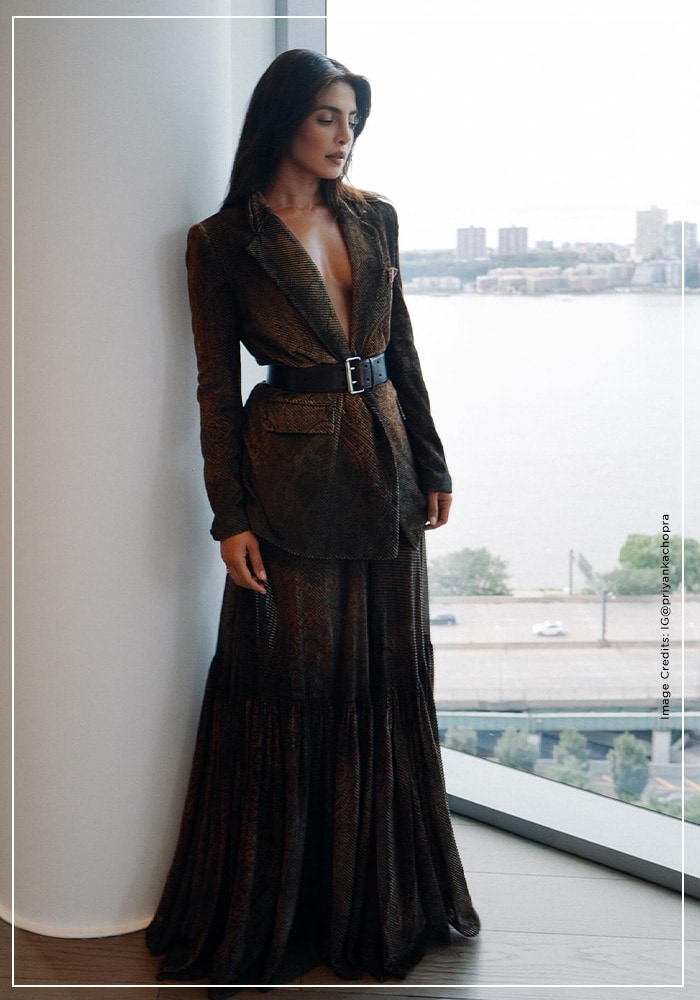 Priyanka Chopra in Ralph Lauren outfit