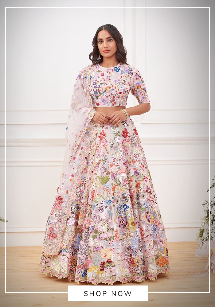 Rahul Mishra embroidered lehenga