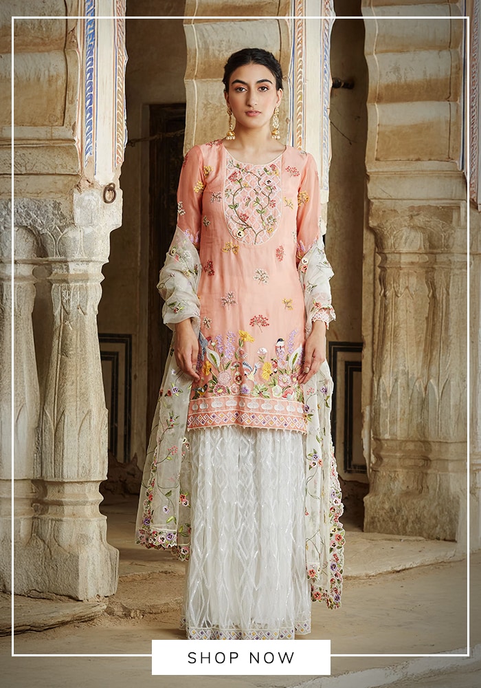 Rahul Mishra kurta sharara sets