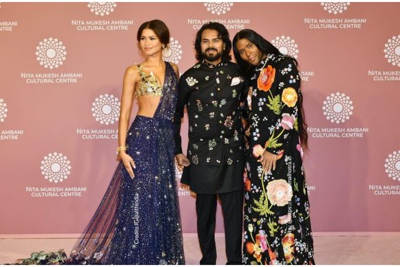 Rahul Mishra with Zendaya