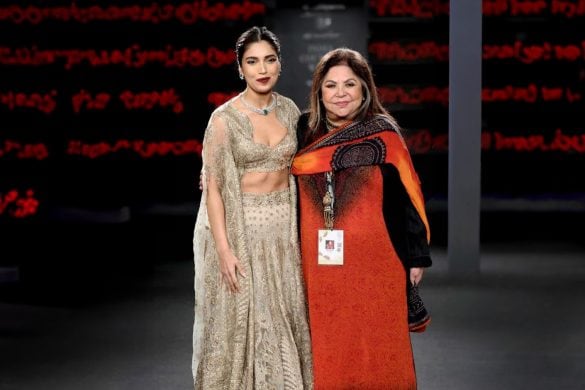 Ritu Kumar with Bhumi Pednekar