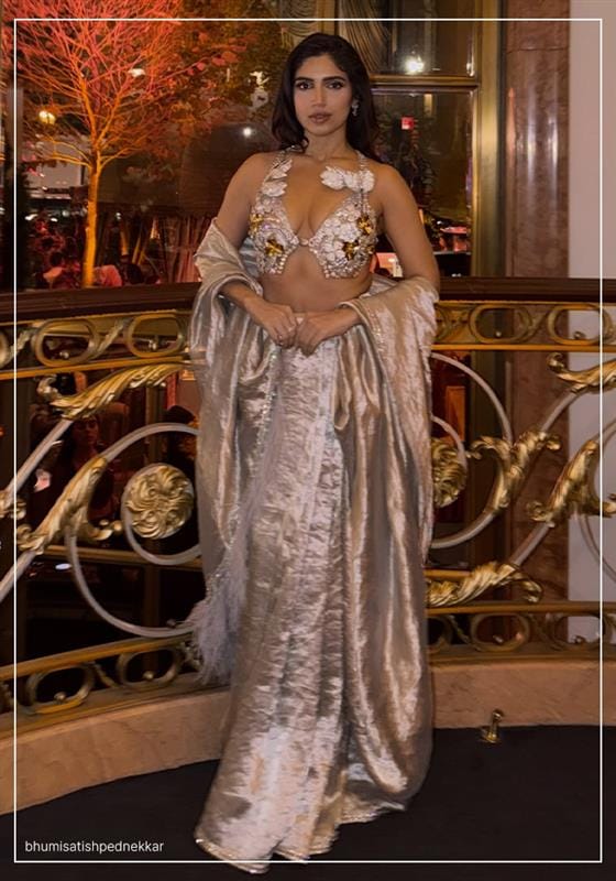 8. Falguni Shane Peacock’s Silver Sheen 