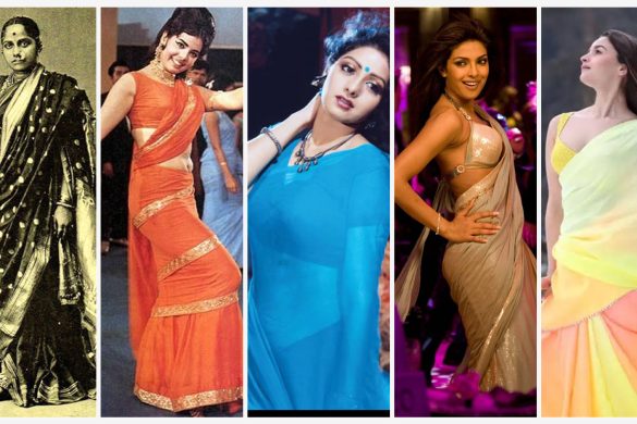 Saree styles over the years