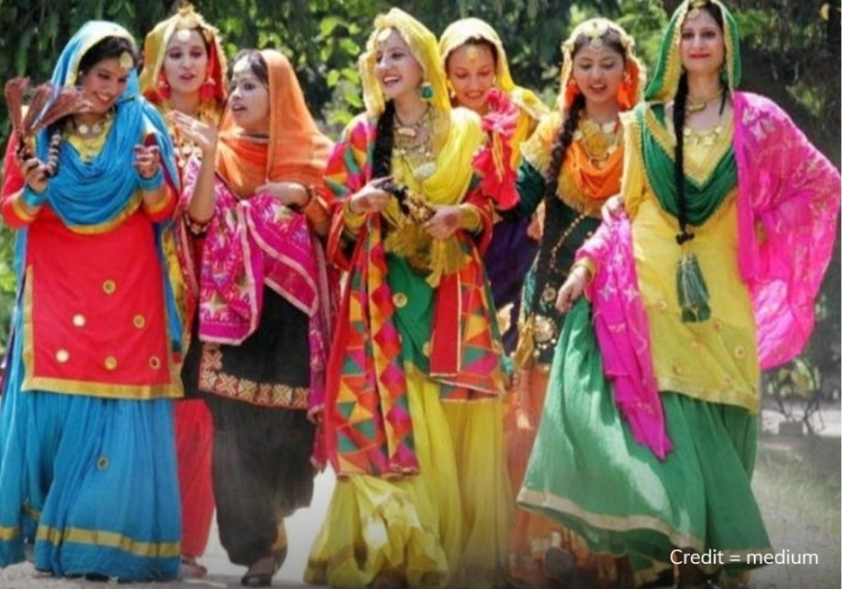 Traditional dresses of Punjab
