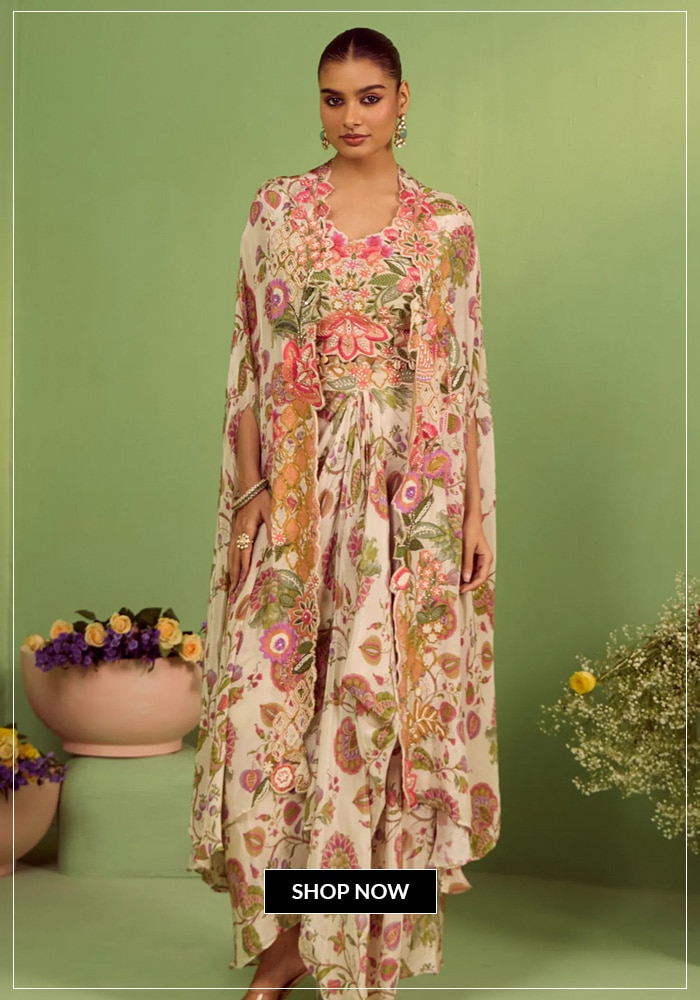 Kaftan image - floral