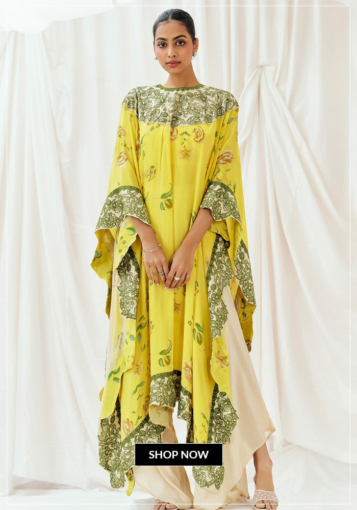 kaftan image yellow