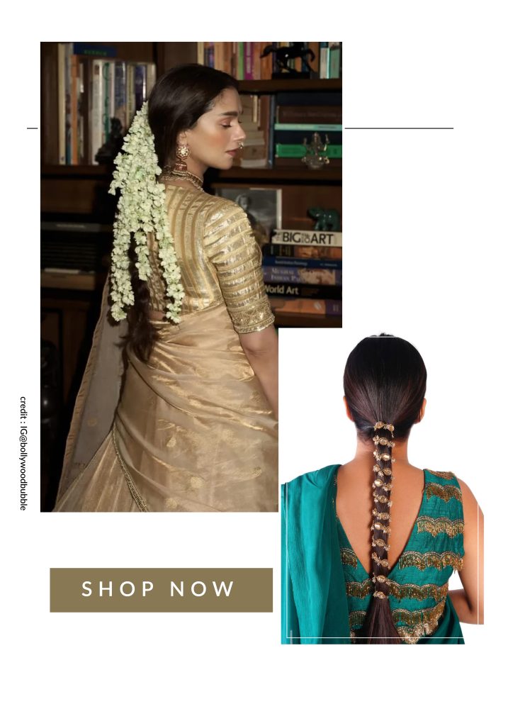 Aditi Rao Hydari inspired loose braid hairsty