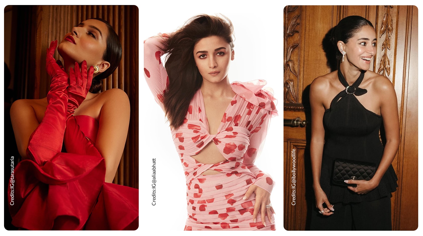 Tara Sutaria, Alia Bhatt and Ananya Panday