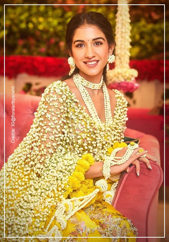 Radhika Merchant haldi look