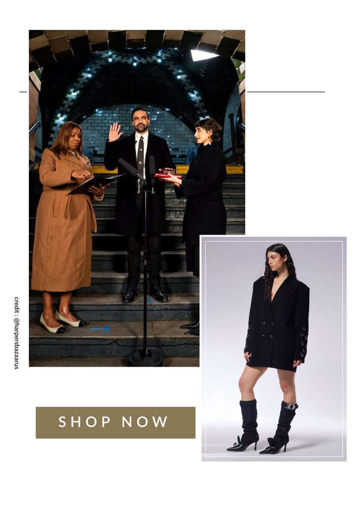 Rama Duwaji during Zohran Mamdani's oath taking ceremony