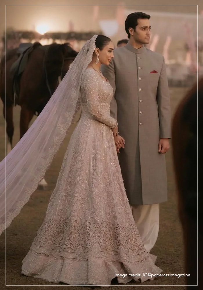 Shanzeh Ali Rohail's reception look