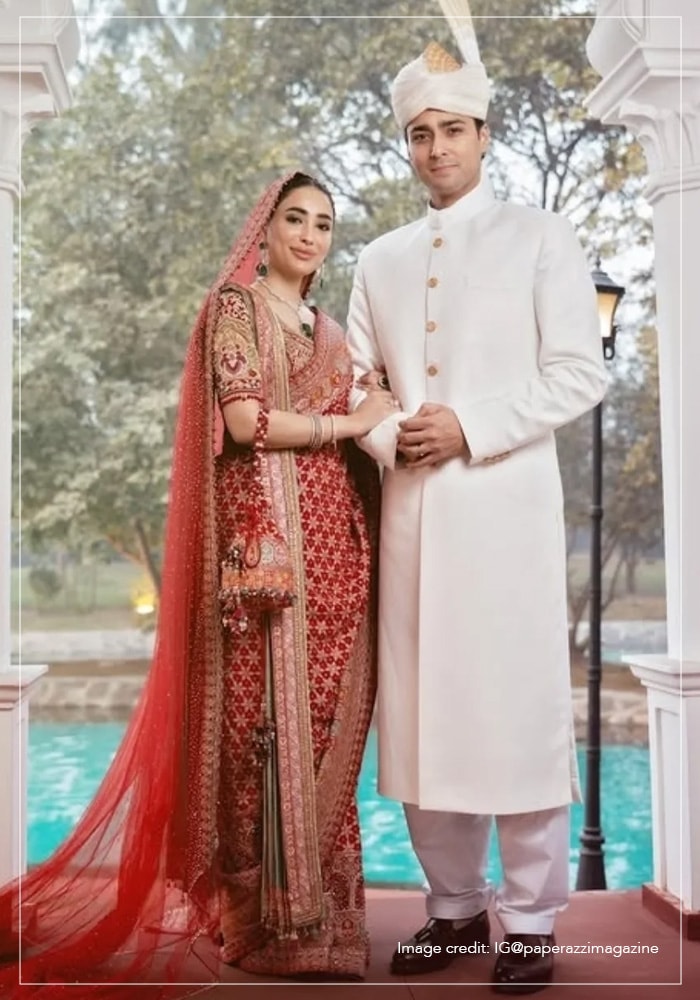 Shanzeh Ali and Junaid Safdar nikkah pictures