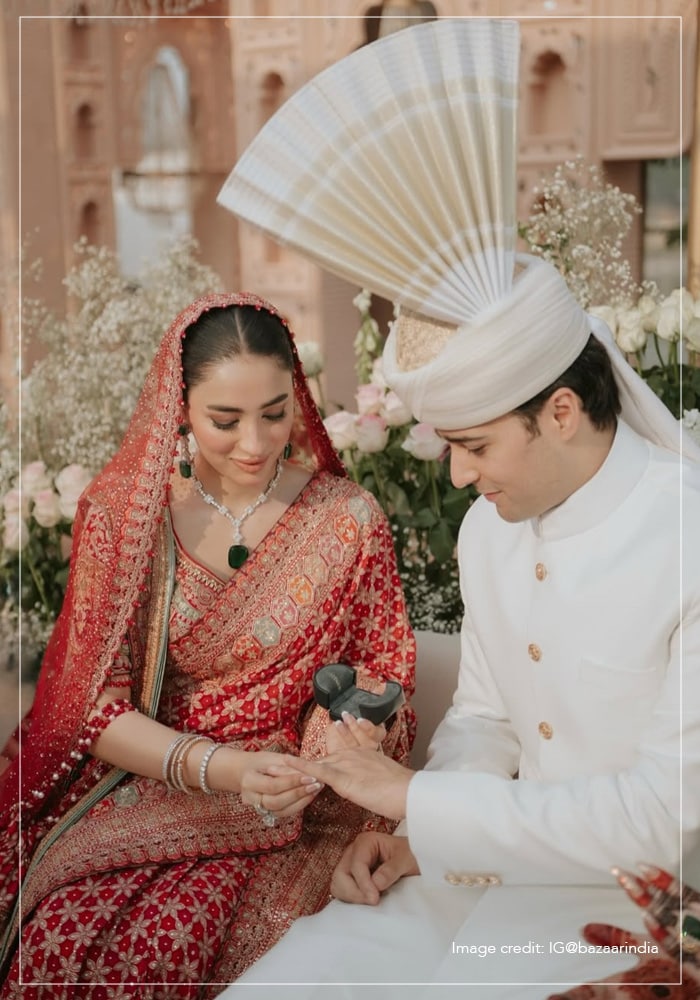 Shanzeh Ali and Junaid Safdar Nikkah