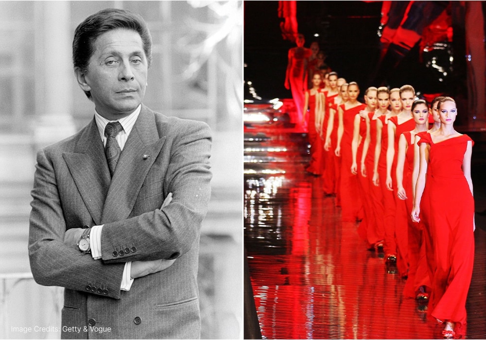 Valentino haute couture runway showcasing timeless elegance