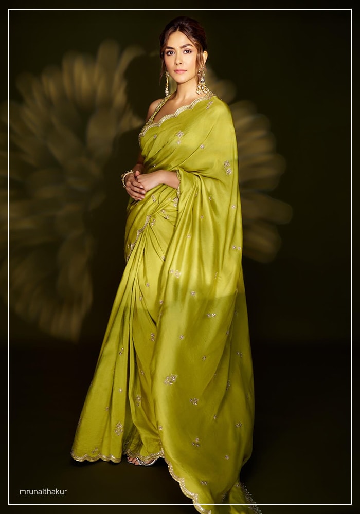 2. Lime-Green Luminance by Mrunalini Rao 