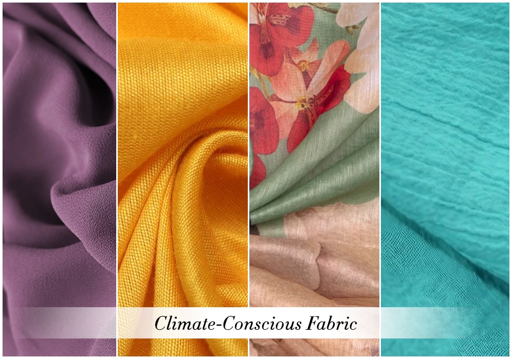 Climate conscious fabric