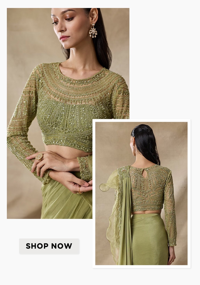 The Contemporary Edge Full Sleeve Blouse