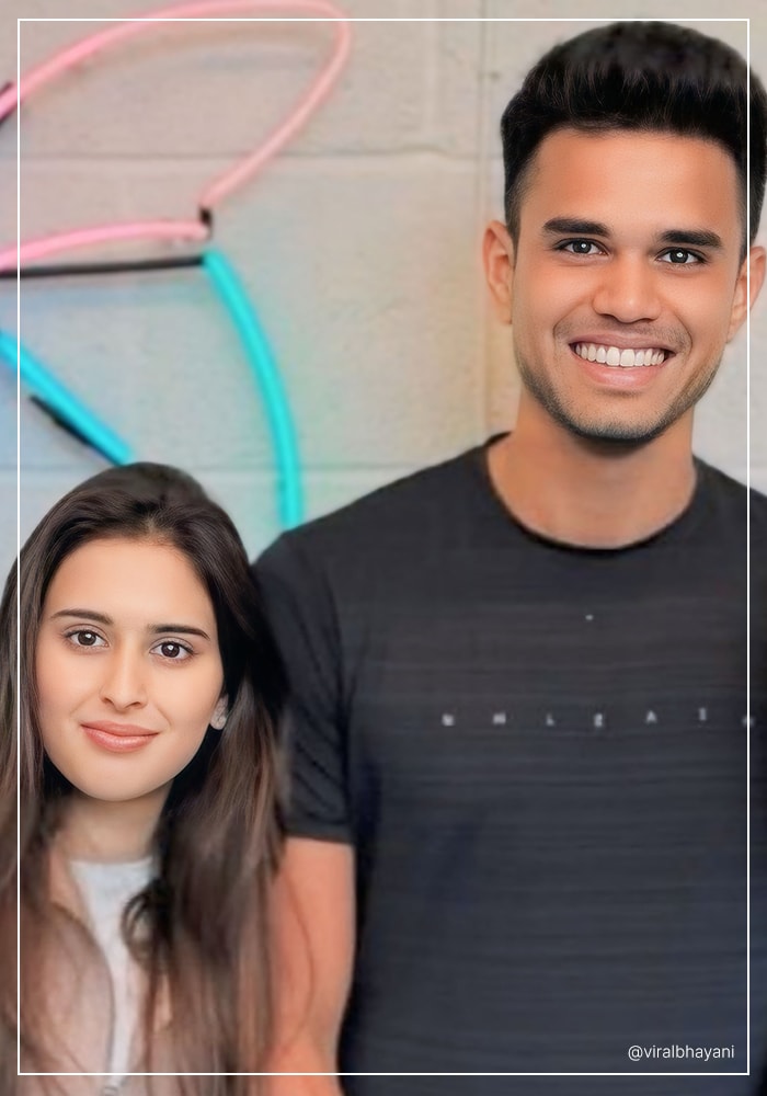 Arjun Tendulkar and Saaniya Chandhok