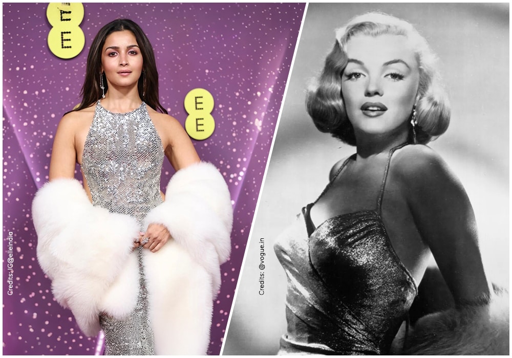 Channeling Marilyn Alia Bhatt’s BAFTA Debut