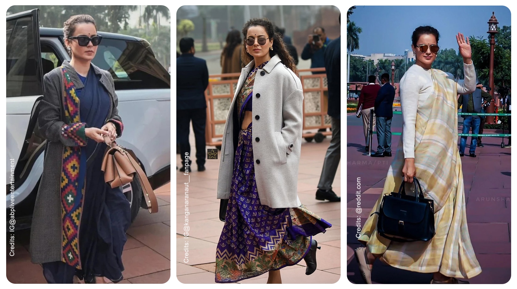 Kangana Ranaut’s Parliament Looks Are a Masterclass in Power Dressing