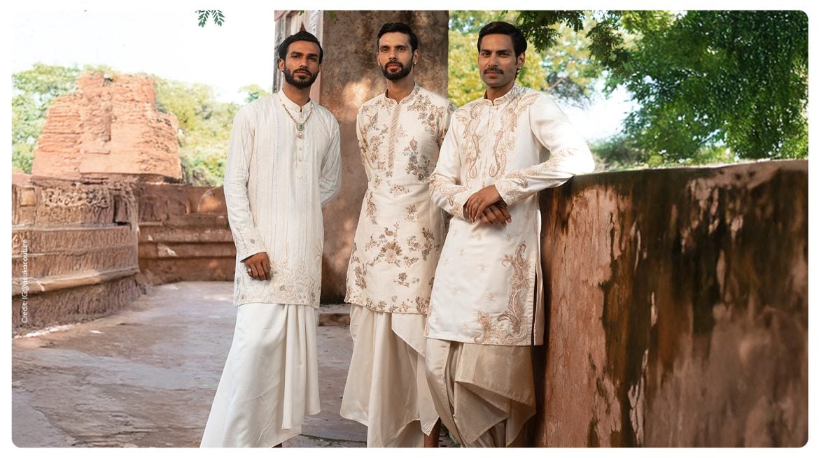 How to Choose the Right Fabric for Your Dhoti Kurta