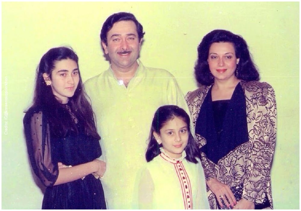 Kareena Kapoor with family