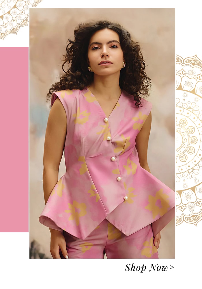 8 Heat-Proof Cotton Outfits for Summer That Are Big on Comfort and Light on Your Pocket 10 Pink cotton peplum top