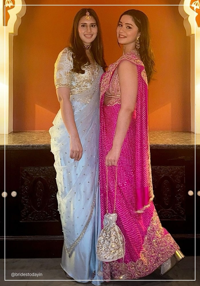 Saaniya Chandhok and Sara Tendulkar