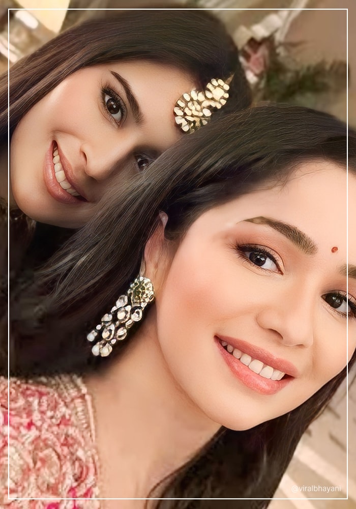 Saaniya Chandok and Sara Tendulkar