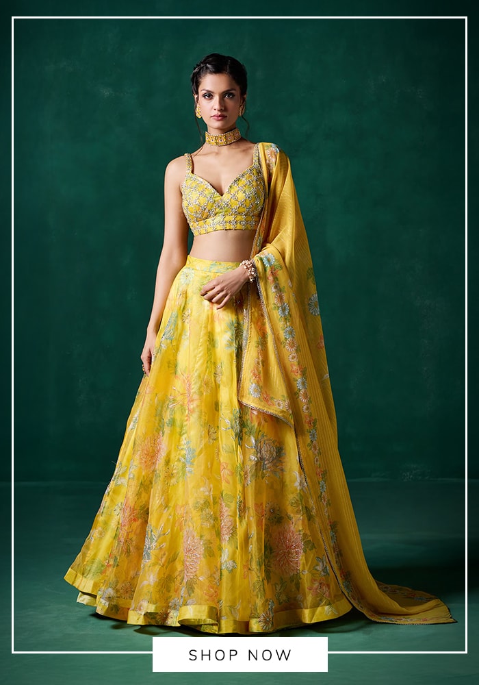 Floral Lehenga