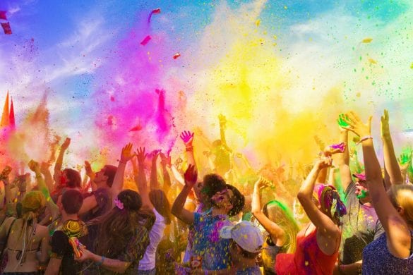 Holi in the USA