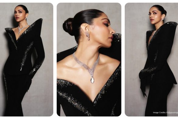 Deepika Padukone wearing Gaurav Gupta at Cartier Gala in Dubai