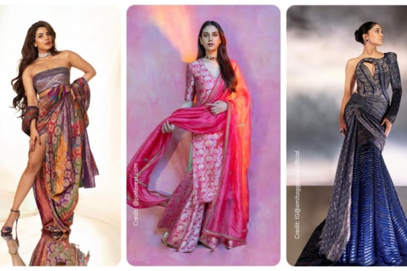 How to Make a Stylish Dress from an Old Saree
