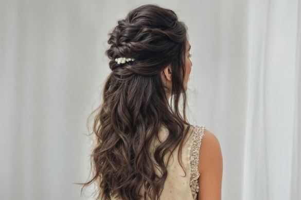 5 Stunning Half-Updo Hairstyles for Your Next Wedding