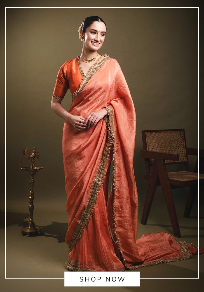 Temple-Ready Red & Orange Outfits for Hanuman Jayanti 2026 1 Classic Sarees with a Modern Twist